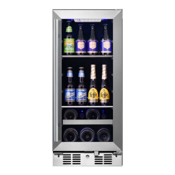 48 Can, 7 Bottle Single Zone Beverage and Wine Cooler