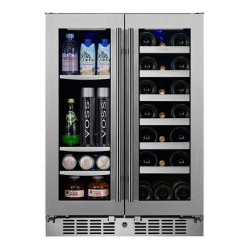 64 Can, 20 Bottle Dual Zone Wine and Beverage Cooler